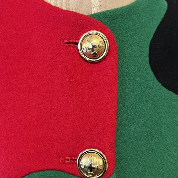 Moschino Cheap Chic Wool Puzzle Jacket Boxy - Picture 3 of 12